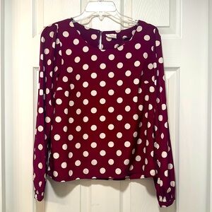Polka Dot Blouse